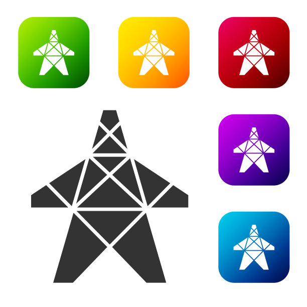 黑色电塔用于支撑架空图片下载