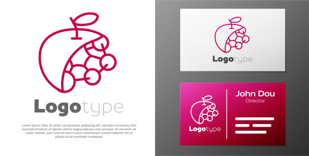 标志型线生物结构图标孤立图片下载