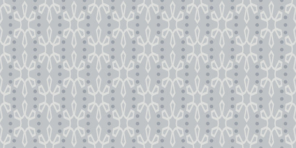 美丽的背景图案与装饰的装饰品在一个灰色的背景。无缝模式图片下载