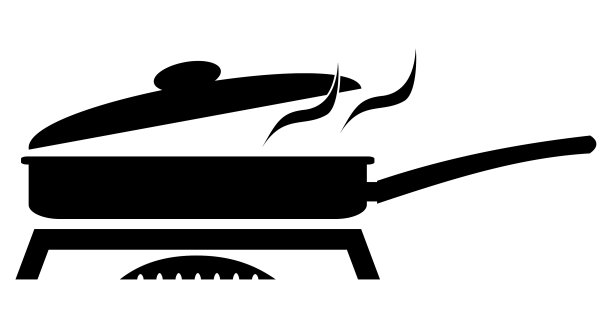 煎锅黑图片下载