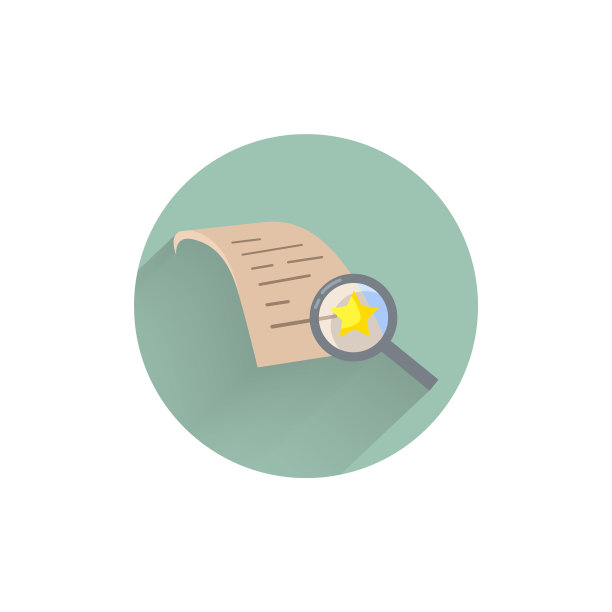 评估平面图标审核彩色平面图标图片下载