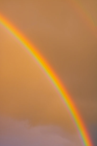 彩虹在日落时分图片下载