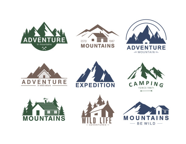 山标志平套图片下载