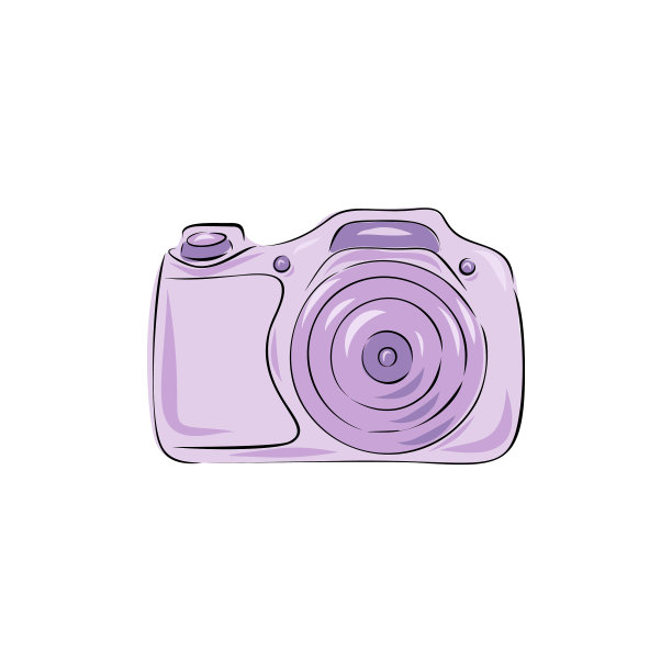 彩色紫色粉彩图片下载