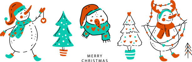 雪人卡图片下载