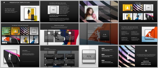 网站设计演示的模板图片下载