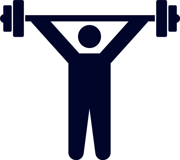 人们运动设计健身器材图标图片下载