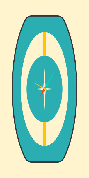 中世纪复古家具时钟图片下载