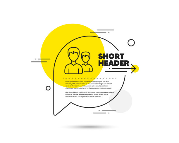 用户线图标夫妇或组标志图片下载