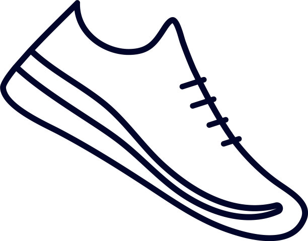 运动鞋运动设计健身设备图标图片下载