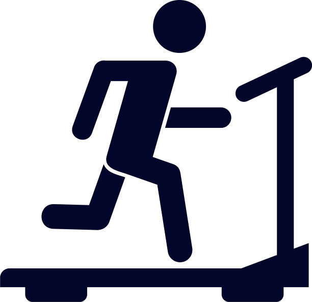 跑步工具设计健身设备图标图片下载