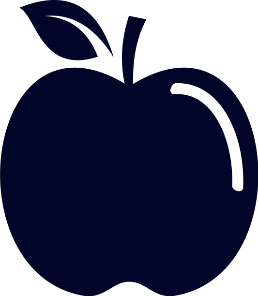 苹果水果健身图标概念创意健身房图片下载