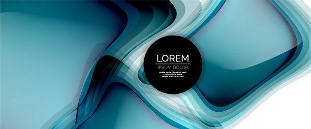 圆圈和气泡抽象背景流体图片下载