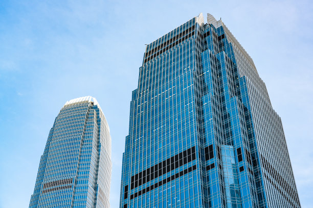 在金融区向上看图片下载