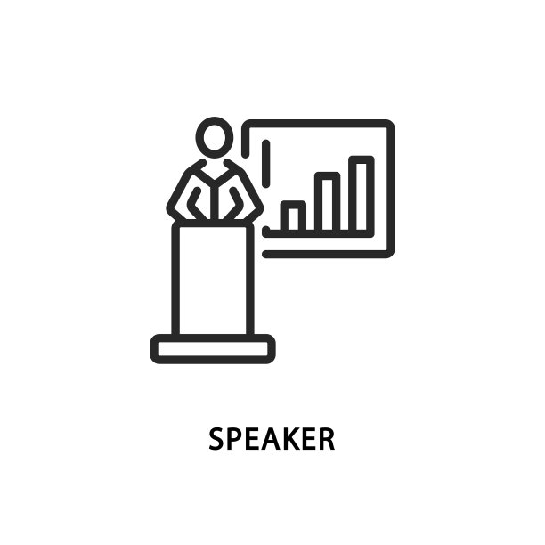 扬声器平线图标图片下载