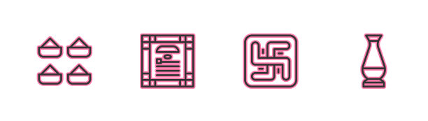 定行印度香料印度教的万字图片下载