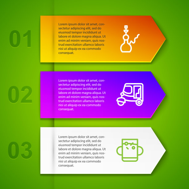 定线水烟出租车嘟嘟杯茶和叶子图片下载