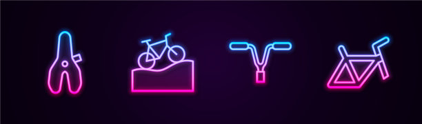 自行车座套线山地车车把图片下载