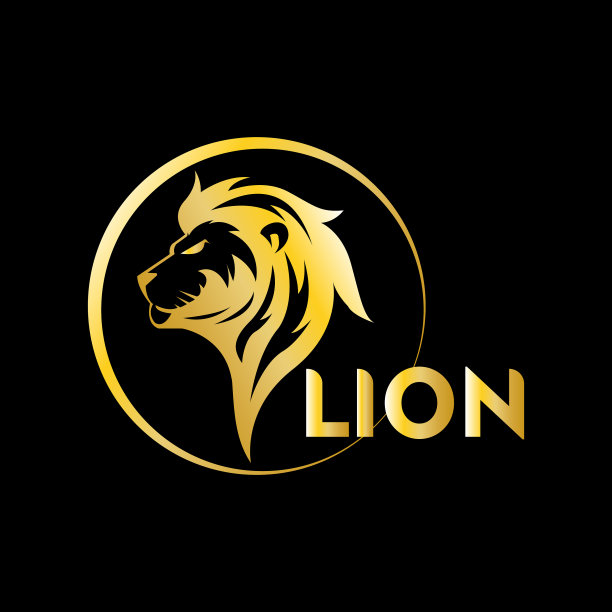 现代企业标志概念狮子头图标图片下载