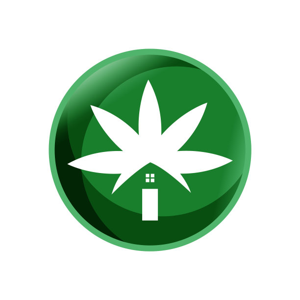 新的定制绿色建筑标志图片下载