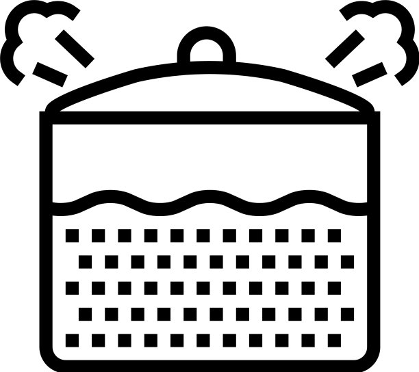 煮麦片线图标图片下载