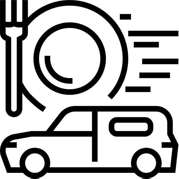 送餐线图标图片下载