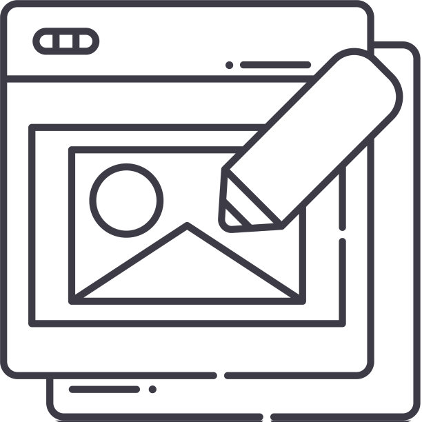 图形设计图标线性孤立图片下载