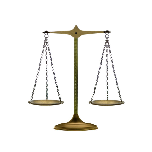 简单的金属尺度孤立-正义的概念图片下载