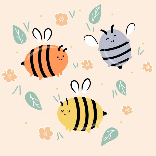 蜜蜂动画设置图片下载