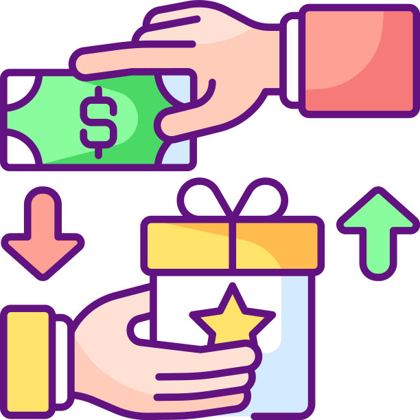 基于奖励的众筹RGB颜色图标图片下载