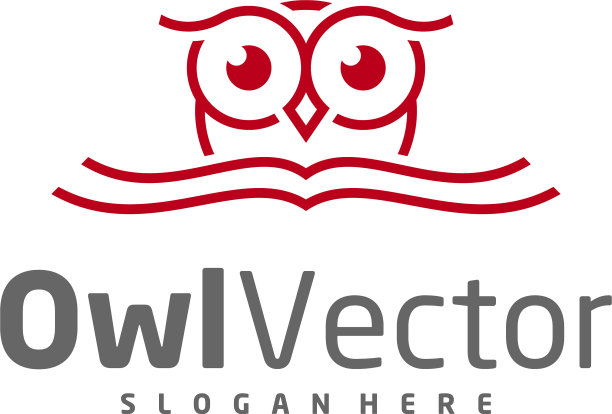 猫头鹰标志模板创意猫头鹰标志设计图片下载