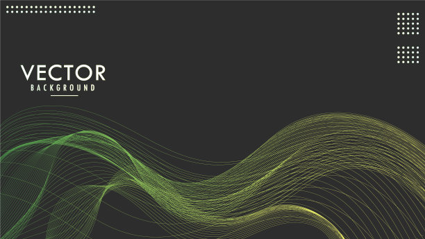 发丝呈绿色黄色背景图片下载