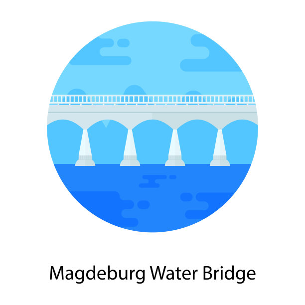 马格德堡水桥图片下载