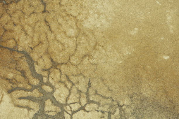 鸟瞰图美丽的自然形状和纹理图片下载