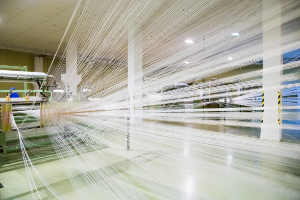 面料在工厂生产图片下载