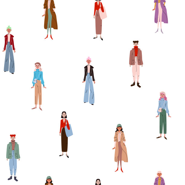 与年轻女性群体有着天衣无缝的背景图片下载