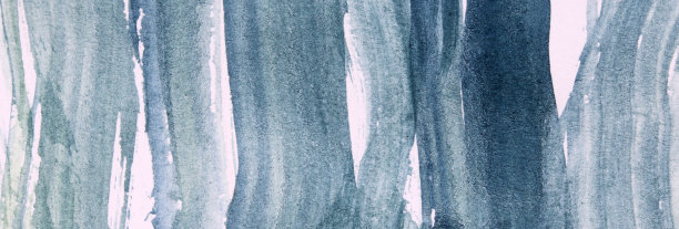 抽象的蓝色背景与水彩图片下载