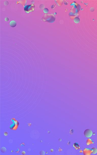 全息流体数字蓝色背景图片下载