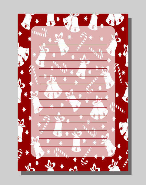 圣诞钟声以红色为圣诞和背景图片下载