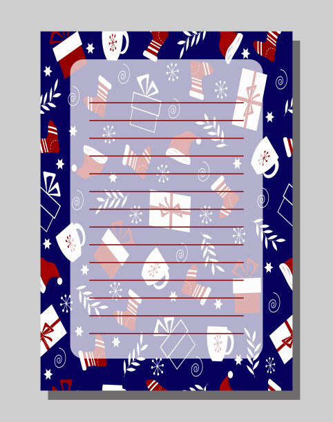 圣诞背景上的节日待办事项清单图片下载