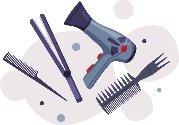 美发师工具为理发师提供造型用品图片下载