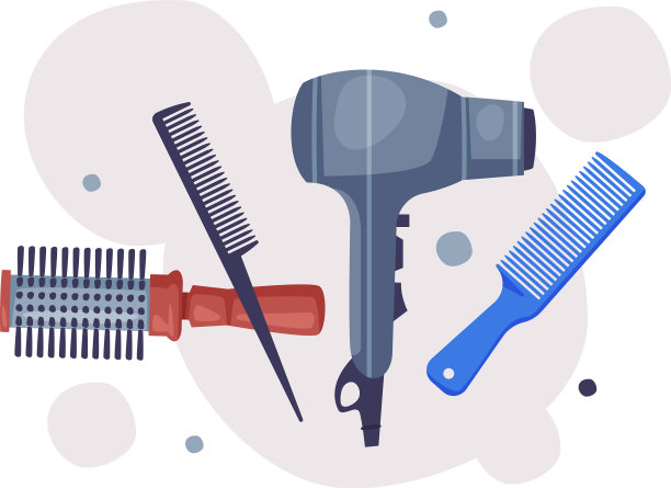美发师工具为理发师提供造型用品图片下载