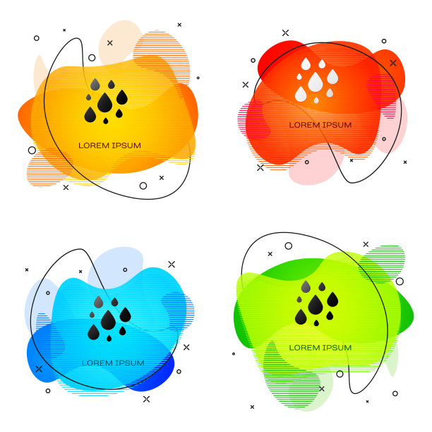 黑色水滴图标孤立在白色背景图片下载