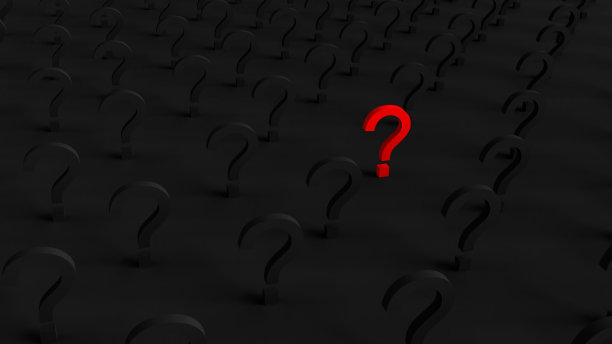 问号从乌鸦中脱颖而出图片下载