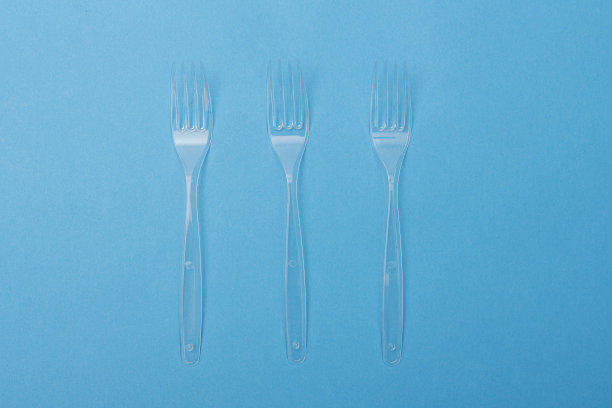 透明塑料叉库存照片图片下载