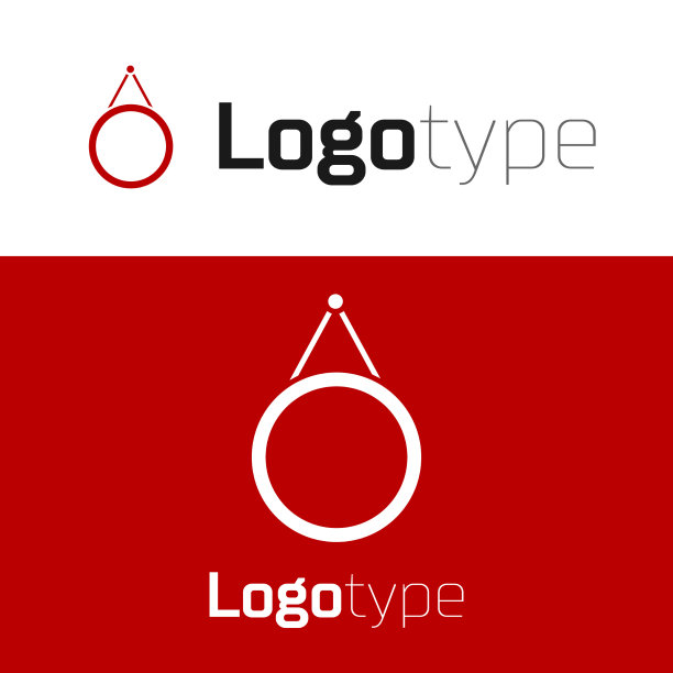 红镜图标孤立在白色背景的标志图片下载