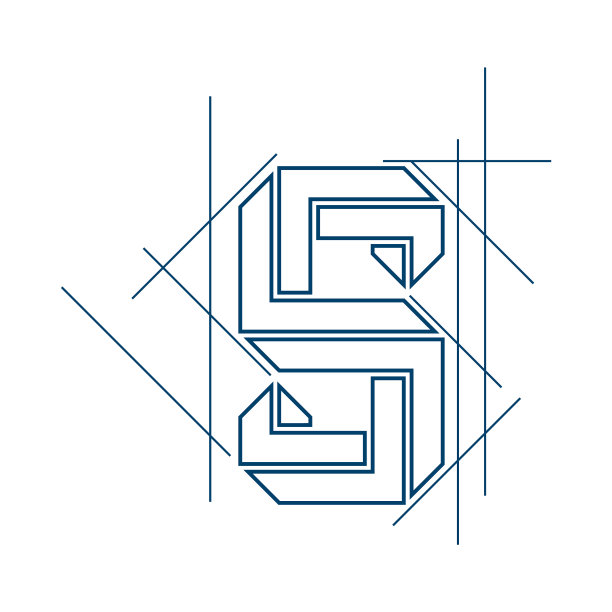 白色背景上的集合设计字母图片下载