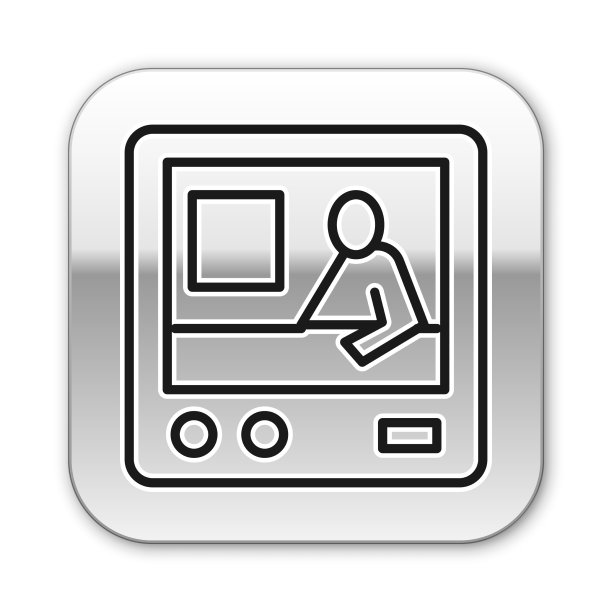 黑线电视报道图标孤立上图片下载