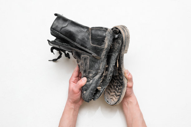 破鞋子。图片下载