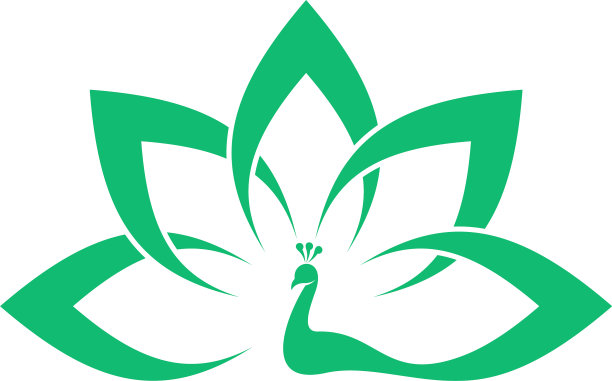 孔雀标志模板创意孔雀标志图片下载